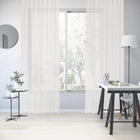 Cortina Elara Algodão e Linho Branco 2,80x2,0m Inspire