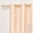 Cortina Em Jacquard Degradê 3 00 X 2 70 Para Varão - Palha -