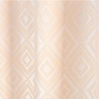 Cortina Em Jacquard Degradê 3 00 X 2 70 Para Varão - Palha -