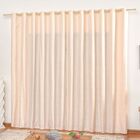 Cortina Em Jacquard Degradê 4 00 X 2 70 Para Varão - Palha -