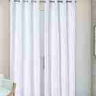 Cortina Em Tecido Jacquard 2 70 - Branco