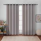 Cortina Em Tecido Rústico Amarilis Nude 1,80x2,80m