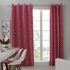 Cortina Estampada Com 16 Ilhós 220x240cm Georgia Casa D'oro S