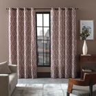 Cortina Estampada - Dinamarca - 2,80m x 2,40m - P/ Varão - Su