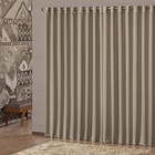 Cortina Ester Blackout Tapa Sol 3,00m X 2.70m. Bege