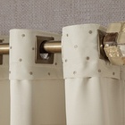 Cortina Ester Blackout Tapa Sol 3,00m X 2.70m. Gelo