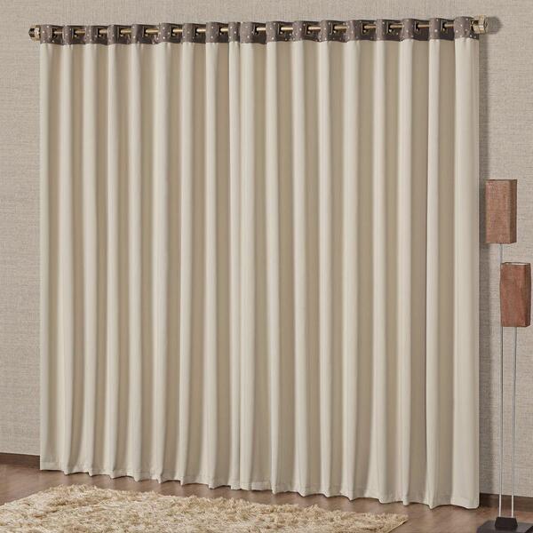 Cortina Ester Blackout Varão Tecido Corta Luz 2,00 X 1,70 Met