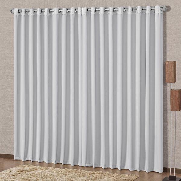 Cortina Ester Blackout Varão Tecido Corta Luz 4,00 X 2,70 Met