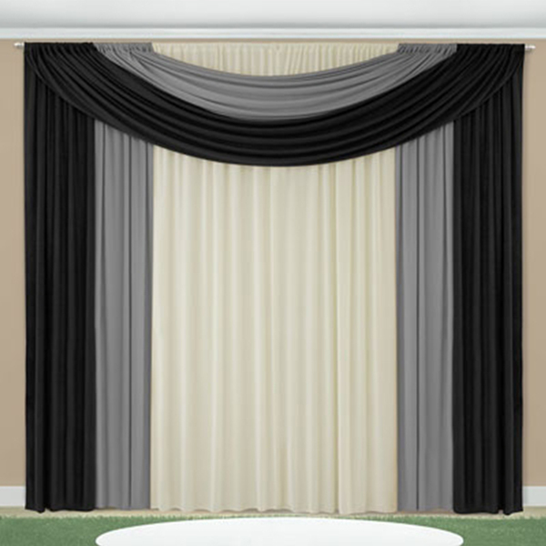 Cortina Ester Casa Dona 300x250 Preto