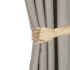 Cortina Evolux Botanical  L 2,74 X A 1,70cm Cinza