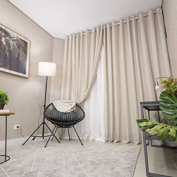 Cortina Fiolinho Com Forro Leve Glm 3.00x2.60m