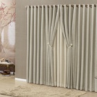 Cortina Firenze Voal Varão Simples 3,00m X 2,50m. Bronze