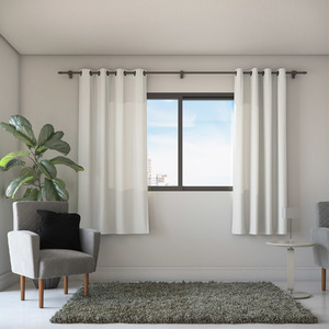 Cortinas Blackout Voil De Varao Ou Ilhos Leroy Merlin Las mas conocidas como cortinas para moscas una cortina para puerta. cortina flame amazonas cru 2 80x1 80m inspire