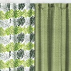 Cortina Floratta Estampada Gorgurinho Para Trilho Comum Antig