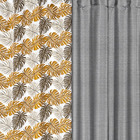 Cortina Floratta Estampada Gorgurinho Para Trilho Comum Antig