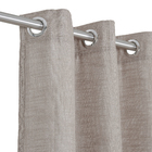 Cortina Frida com Forro Marrom 2,60x1,80m 2 Folhas Belchior