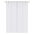 Cortina Frida Ilhós Bege 1,7x2,6m 2 Folhas Belchior