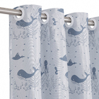 Cortina Fundo Do Mar Branca 2,80x2,30m 2 Folhas Branyl