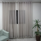 Cortina Gaze De Linho 4,00larg X 2,60alt Decore&cubra