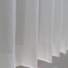 Cortina Gaze De Linho 6,00larg X 2,70alt Branca Decore&cubra