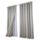 Cortina Gaze De Linho Com Blackout 3.00 X 2.60m Glb - Cinza C