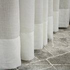 Cortina Gaze De Linho Com Blackout 4.00 X 2.60m Glb - Off-whi