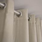 Cortina Gaze De Linho Com Forro Leve 3.00 X 2.60m - Ocre-bege