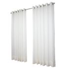 Cortina Gaze De Linho Com Forro Leve 5.00 X 2.60m Glm - Off-w