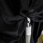 Cortina Gaze De Linho Com Forro Leve 6.00 X 2.60m Glm - Preto