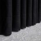 Cortina Gaze De Linho Com Forro Leve 6.00 X 2.60m Glm - Preto