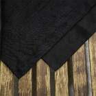 Cortina Gaze De Linho Com Forro Leve 6.00 X 2.60m Glm - Preto