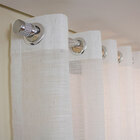 Cortina Gaze De Linho Voal 3.00 X 2.60m Gls - Linho C/ Ilhós