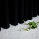 Cortina Gaze De Linho Voal 5.00 X 2.60m Gls - Preto C/ Ilhós