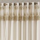 Cortina Glenda Varão Microfibra Voal Guipir 2,00 X 1,70m Jane