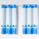 Cortina Gourmet Varão Cozinha Tecido Oxford 2,00m X 1,30m - C