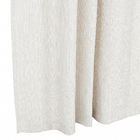 Cortina Havini Rodizio Deslizante Poliéster e Algodão Bege 4,00x2,50m 2 Folhas Vestis