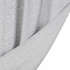 Cortina Havini Rodizio Deslizante Poliéster e Algodão Cinza 4,00x2,50m 2 Folhas Vestis