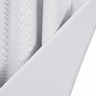 CORTINA HERA 100% BLACKOUT TECIDO 2,60X1,70 LEROY 0001 BRANCO