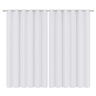 CORTINA HERA 100% BLACKOUT TECIDO 4,00X2,60 LEROY 0001 BRANCO
