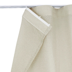 Cortina Hermes Rodizio Deslizante Poliéster Cinza 4,00x2,50m 2 Folhas Vestis