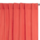 Cortina Ilyana Algodão Vermelho Coquetel 1,30x2,80m Inspire