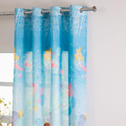 Cortina Infantil - C/ Corta Luz - Sereias - 2 80m X 1 80m - P