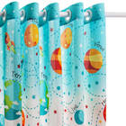 Cortina Infantil - Espacial - 2,80m x 1,80m - P/ Varão - Sant