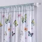 Cortina Infantil Juvenil Girl Estampa Digital Borboletas 2,00