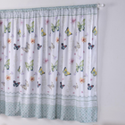 Cortina Infantil Juvenil Girl Estampa Digital Borboletas 2,00