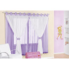 Cortina Infantil Juvenil Para Varão Tecido Voal 2,00 X 1,70 M