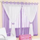 Cortina Infantil Juvenil Para Varão Tecido Voal 3,00 X 2,80 M