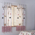 Cortina Infantil Para Meninas Estampada - Santista Gatinho Ca