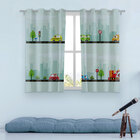 Cortina Infantil Para Quarto Carros Na Cidade 2,80m X 1,40m