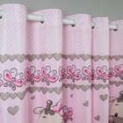 Cortina Infantil Sublimada Estampada 2,00 X1,50m Girafa Baby